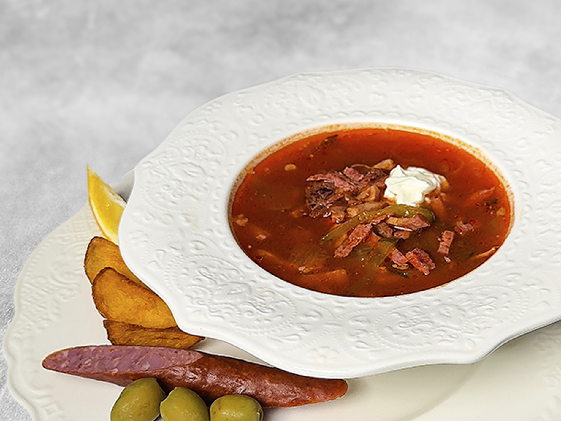 Сборная мясная солянка