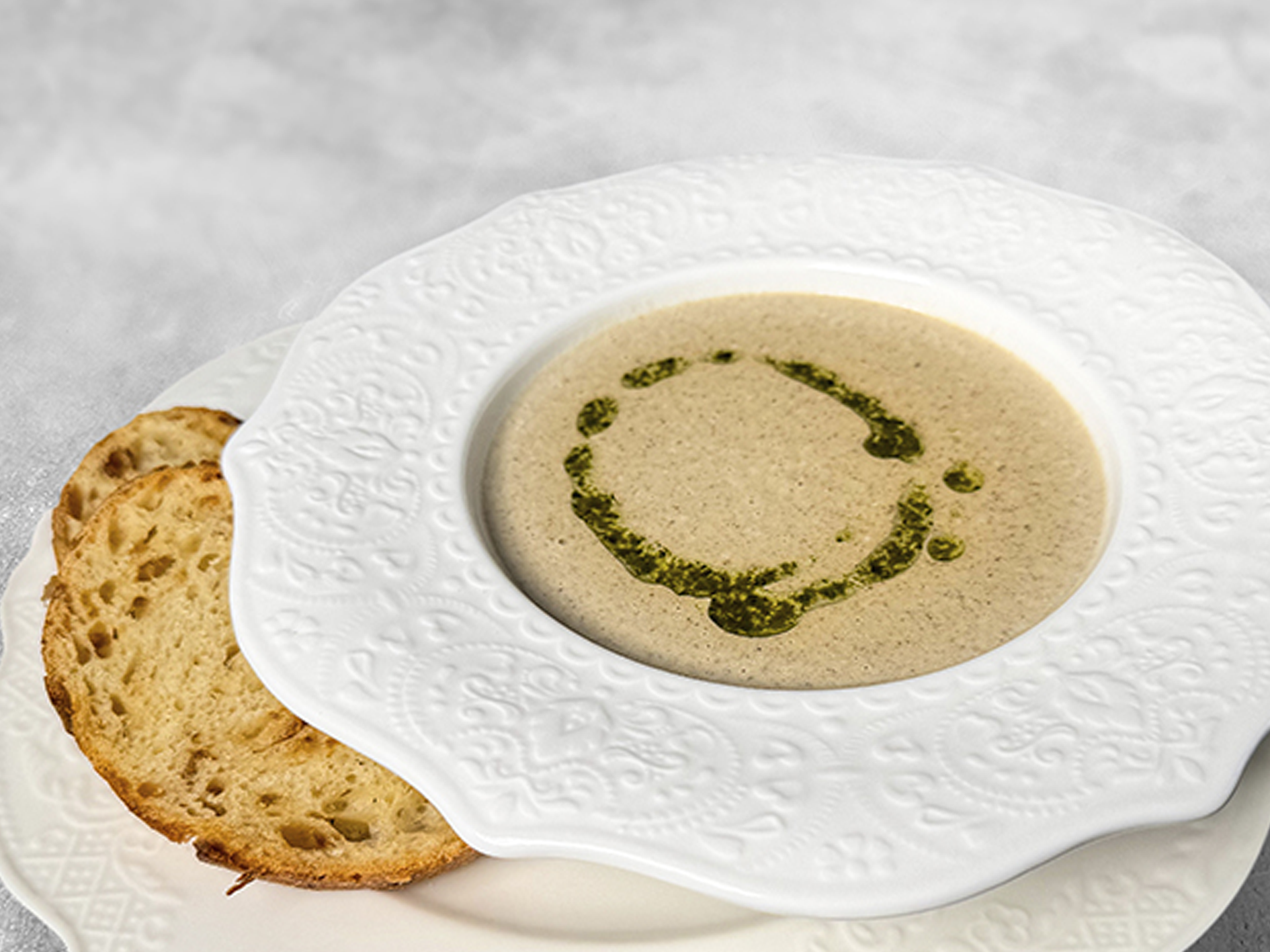 Грибной суп-пюре