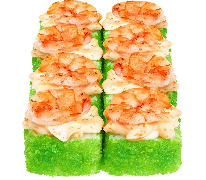 Яки Эби — тёплый ролл с креветкой в авторской интерпретации от «МаМа МИА»