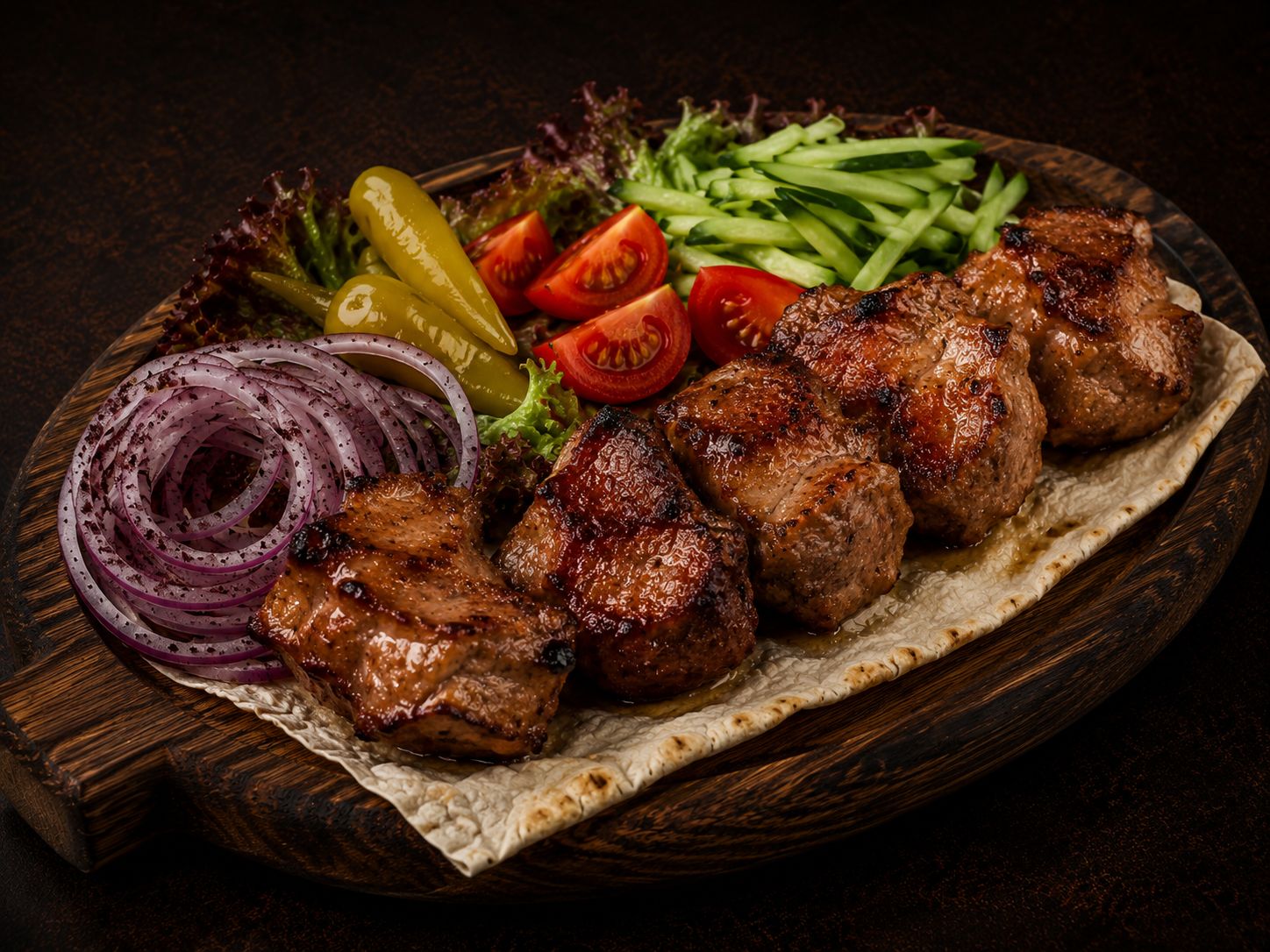 Шашлык из свиной шейки