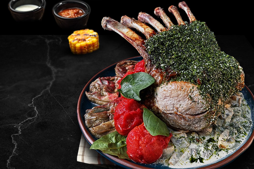 Карбонад с овощами