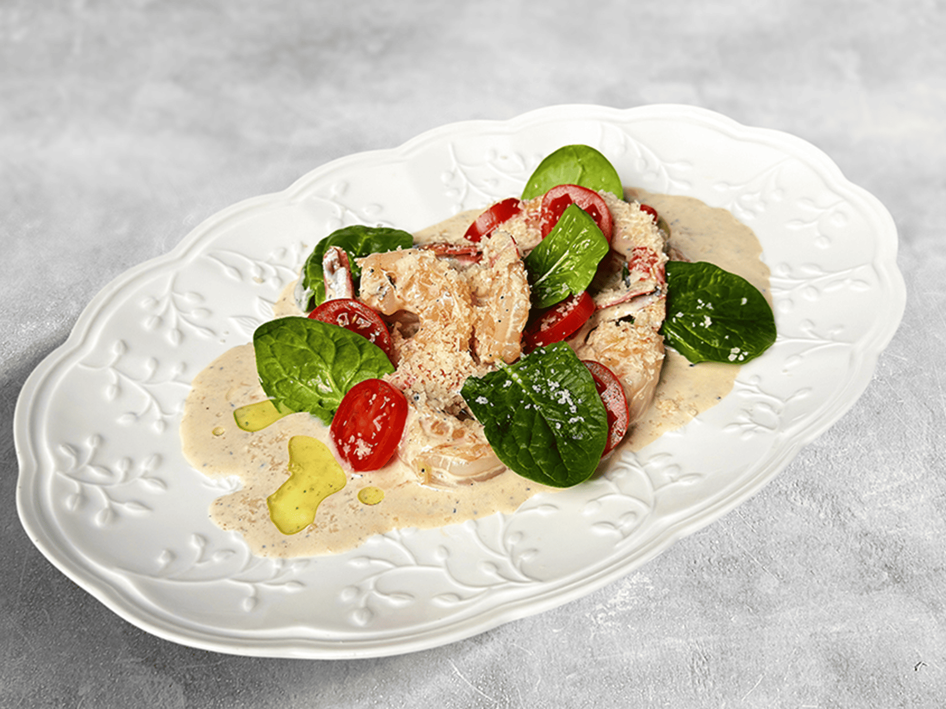 Креветки в перечном соусе