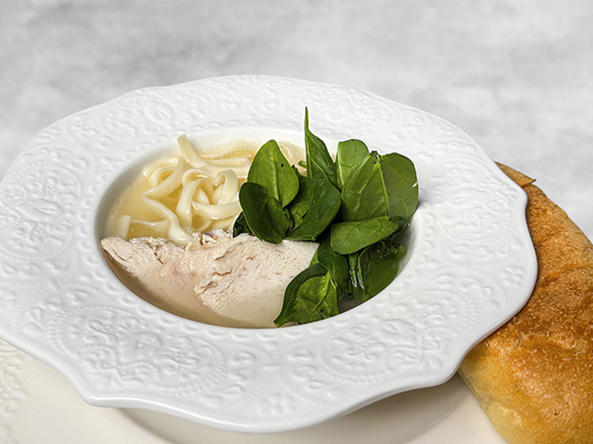 Домашняя куриная лапша