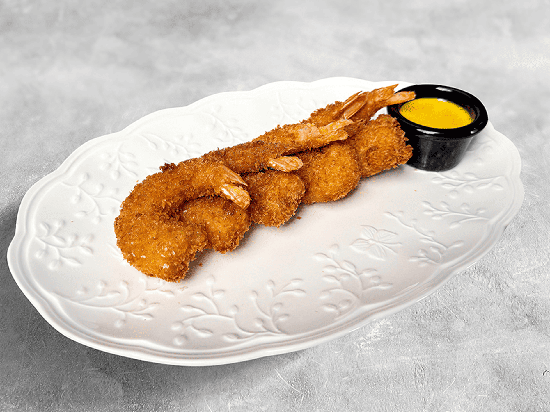 Креветки в кляре с хрустящей панировкой