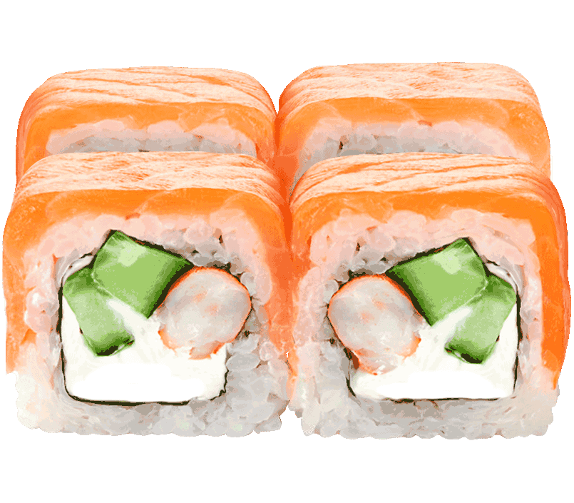 Роллы «Филадельфия с креветкой» в ресторане «МаМа МИА» в Туле: история, особенности, ингредиенты и вкусные рецепты