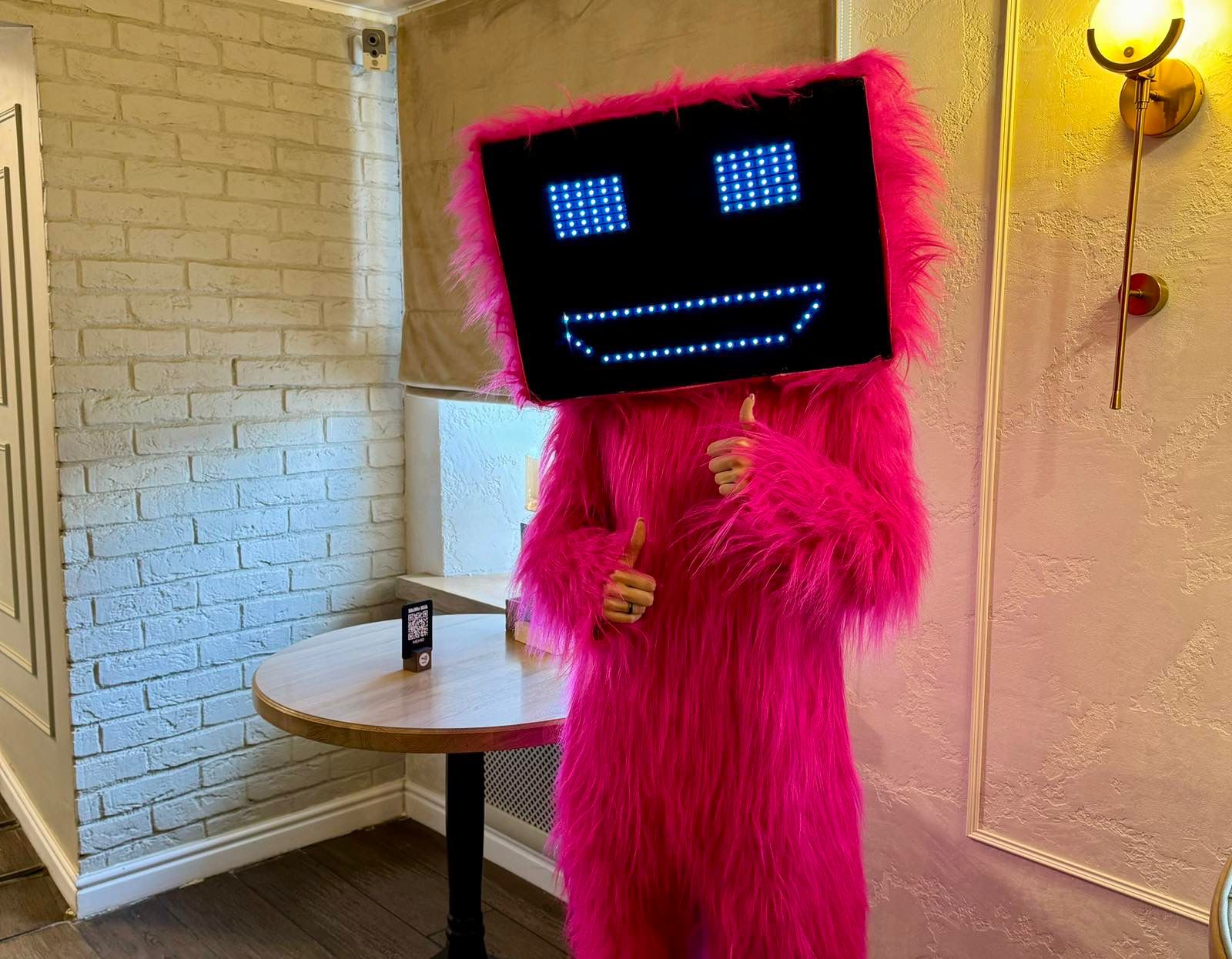 Поздравление от розового/зеленого чуда