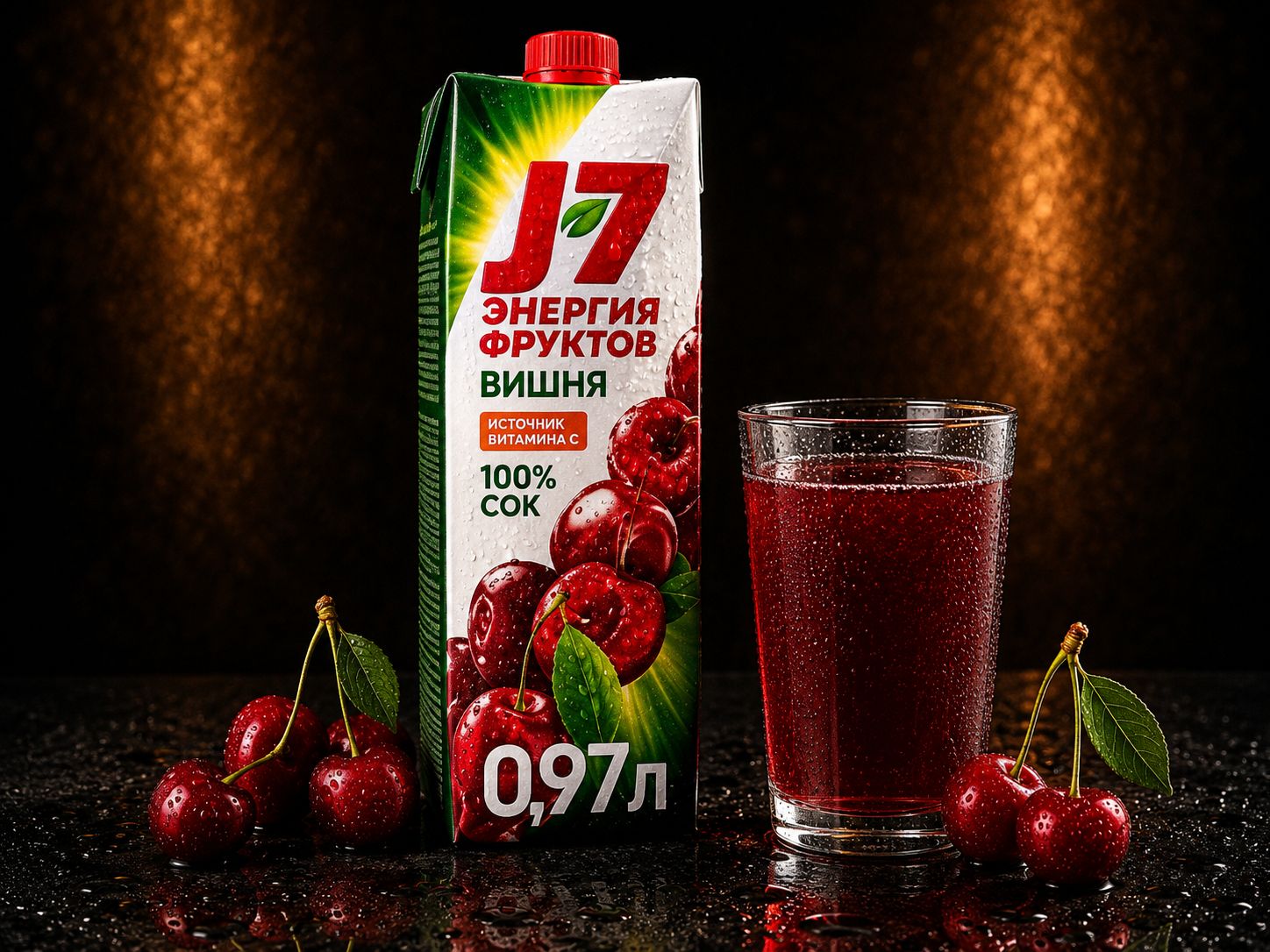 Сок вишня