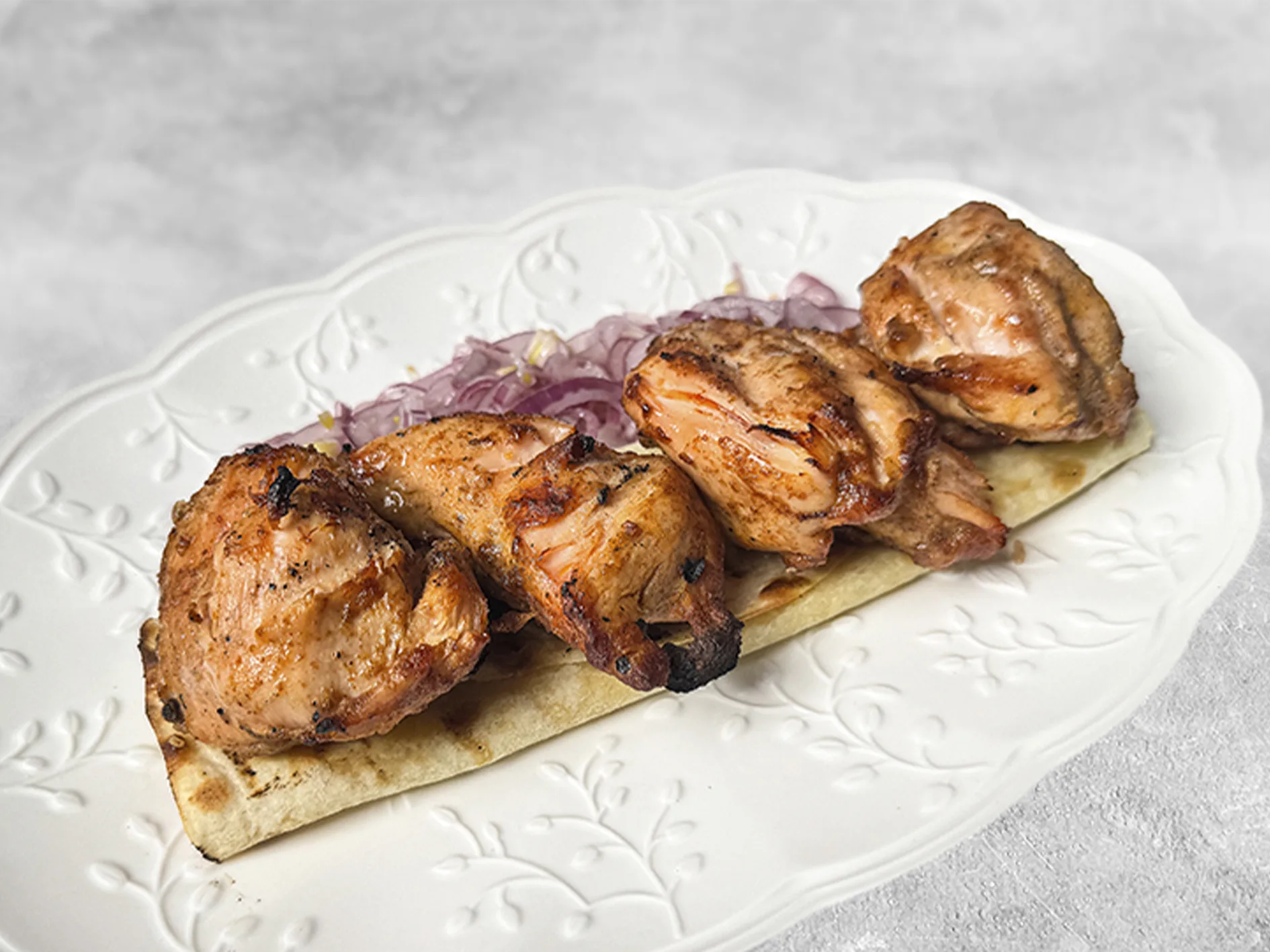 Шашлык из куриной грудки